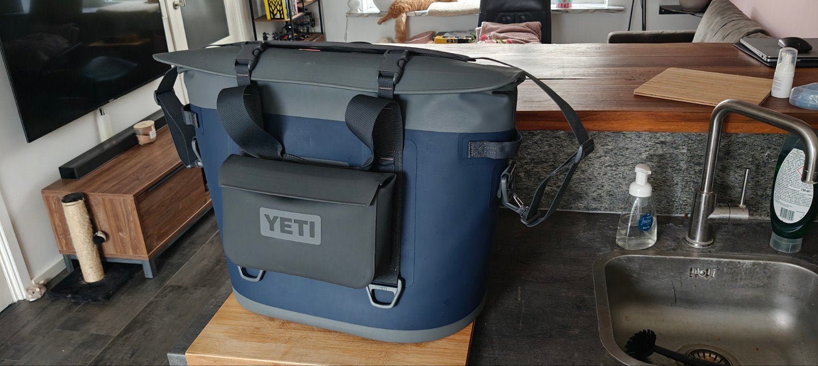 Yeti Hopper M30 met Yeti Sidekick 3L - Zo goed als nieuw, Ophalen of Verzenden, Zo goed als nieuw, Koeltas, Koelelement