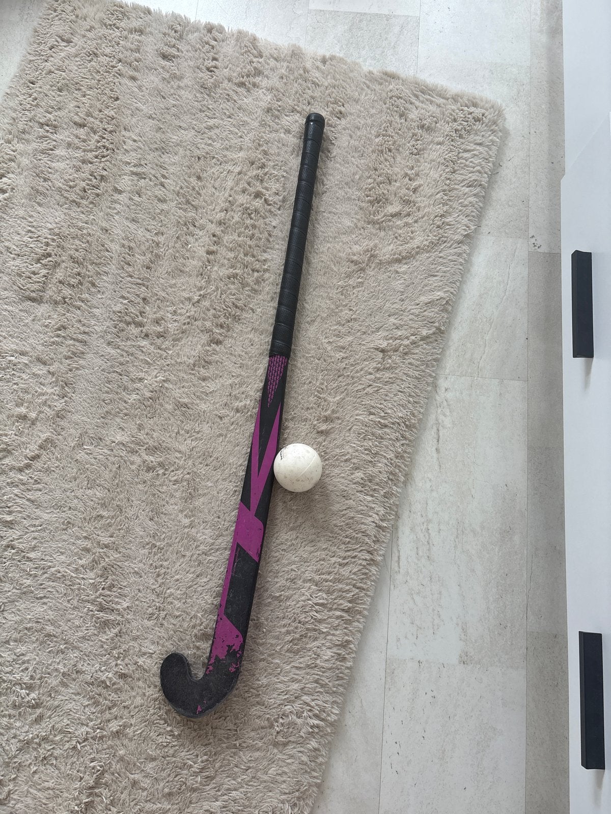 Hockeystick met bal - Gebruikt, Ophalen, Gebruikt, Stick