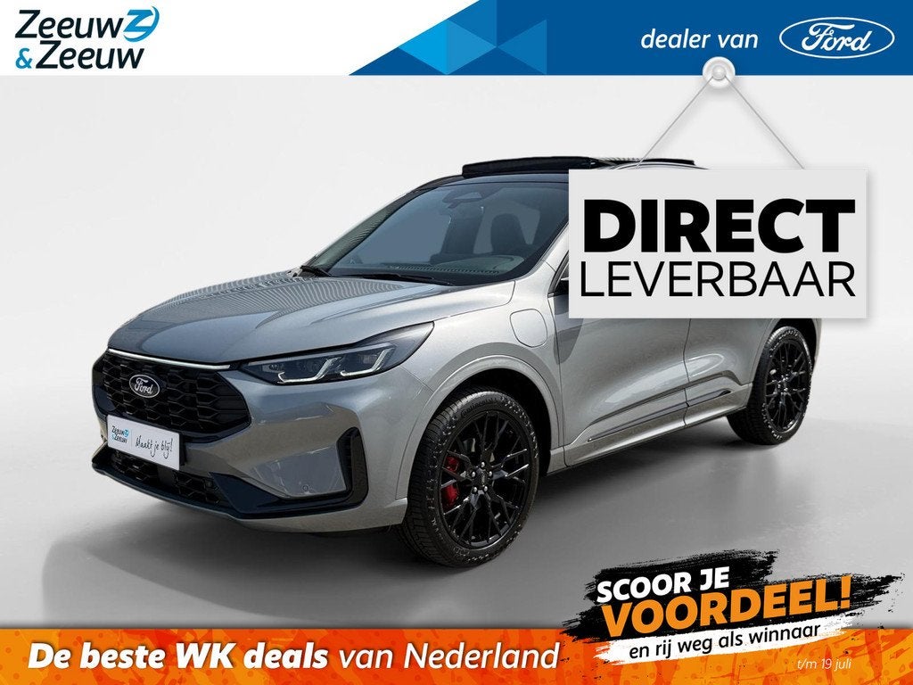 Ford Kuga 2.5 PHEV BlueCruise Edition | Direct Leverbaar |, Auto's, Ford, Bedrijf, Te koop, Kuga, 360° camera, ABS, Achteruitrijcamera