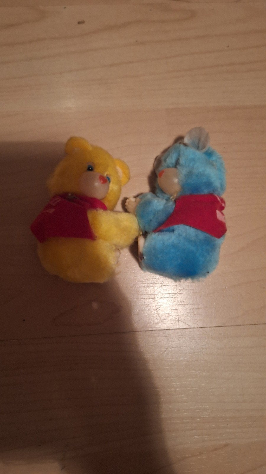 Coca-Cola Knijppoppetjes - Geel en Blauw, Ophalen, Gebruikt