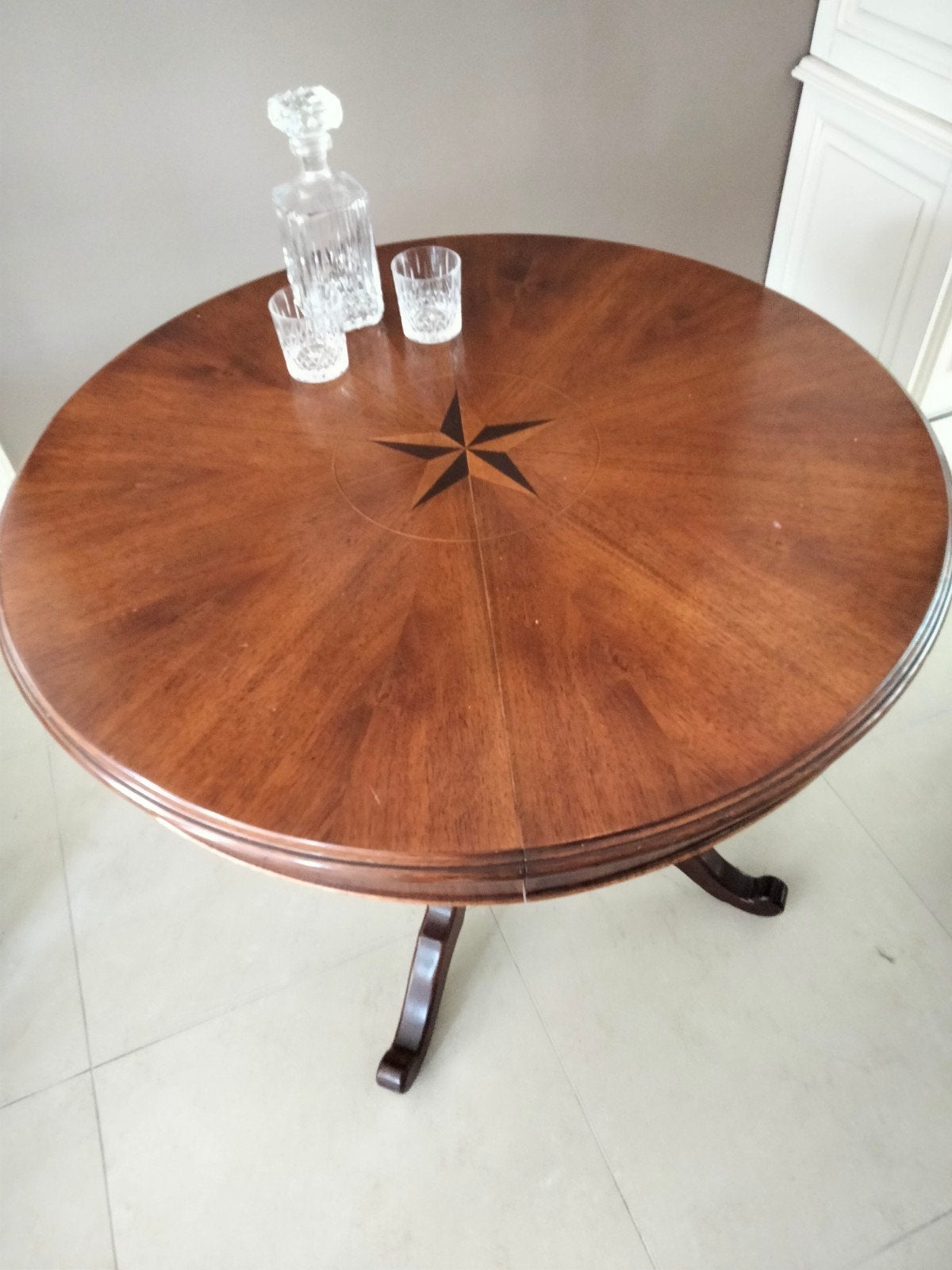 Eettafel, Ophalen, 50 – 75, Gebruikt, Rond