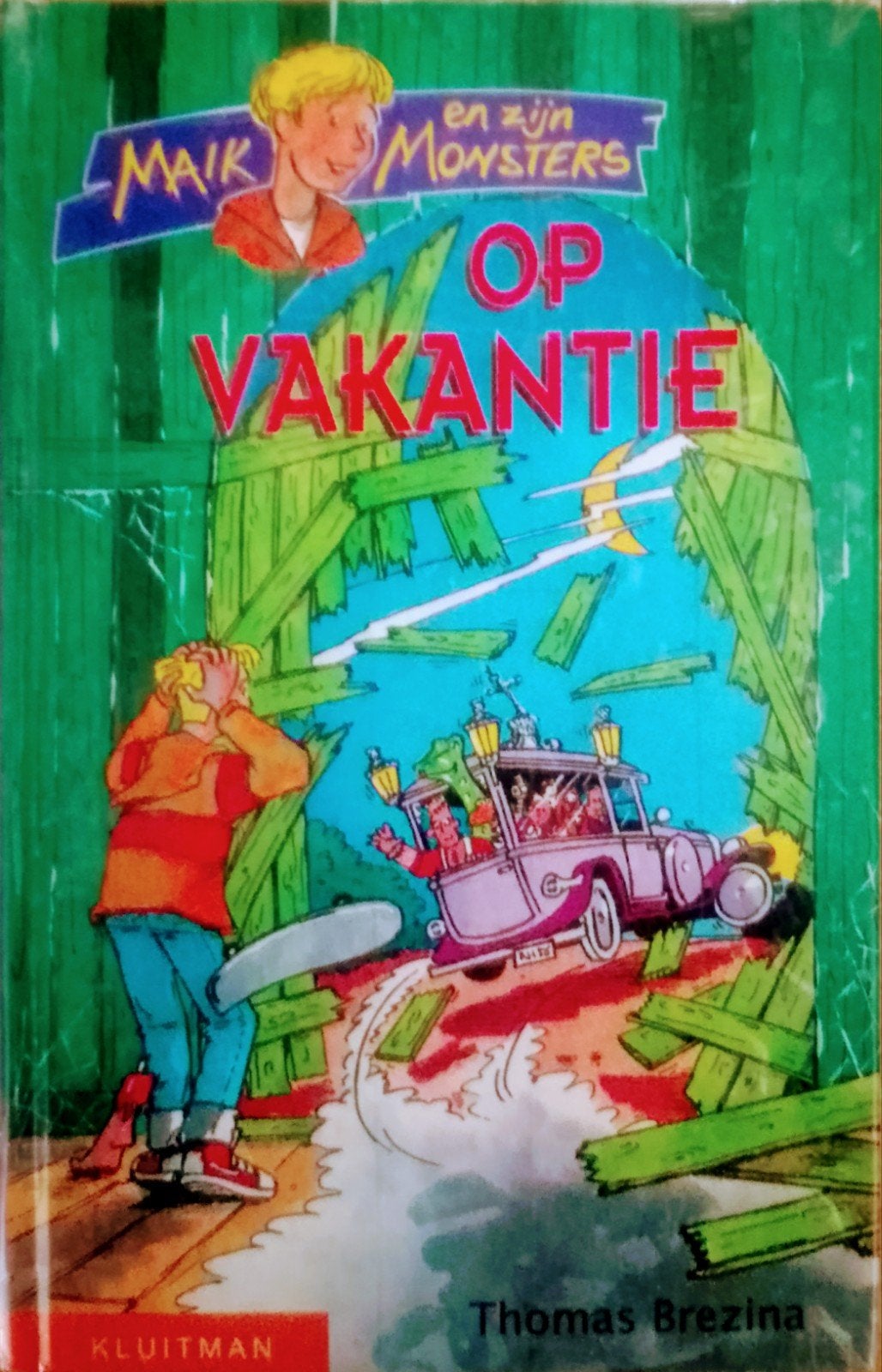 Maik En Zijn Monsters Op Vakantie, Gelezen, Thomas Brezina., Ophalen of Verzenden, Fictie