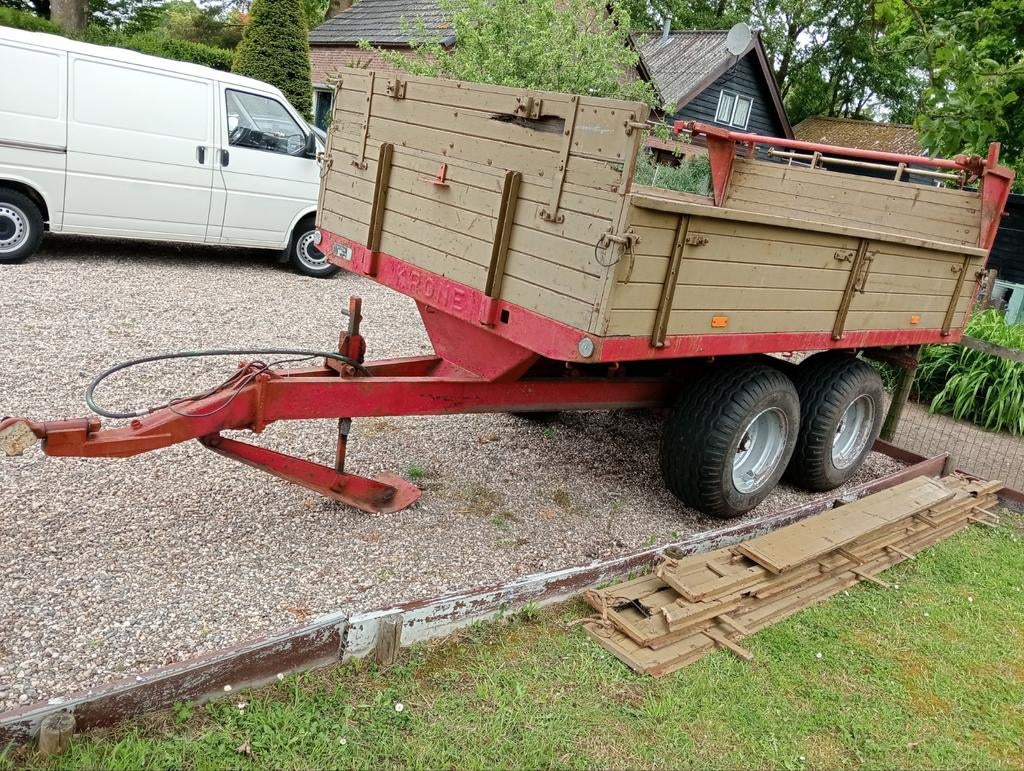 Krone Emsland 4 tons kipper, Ophalen of Verzenden, Transport