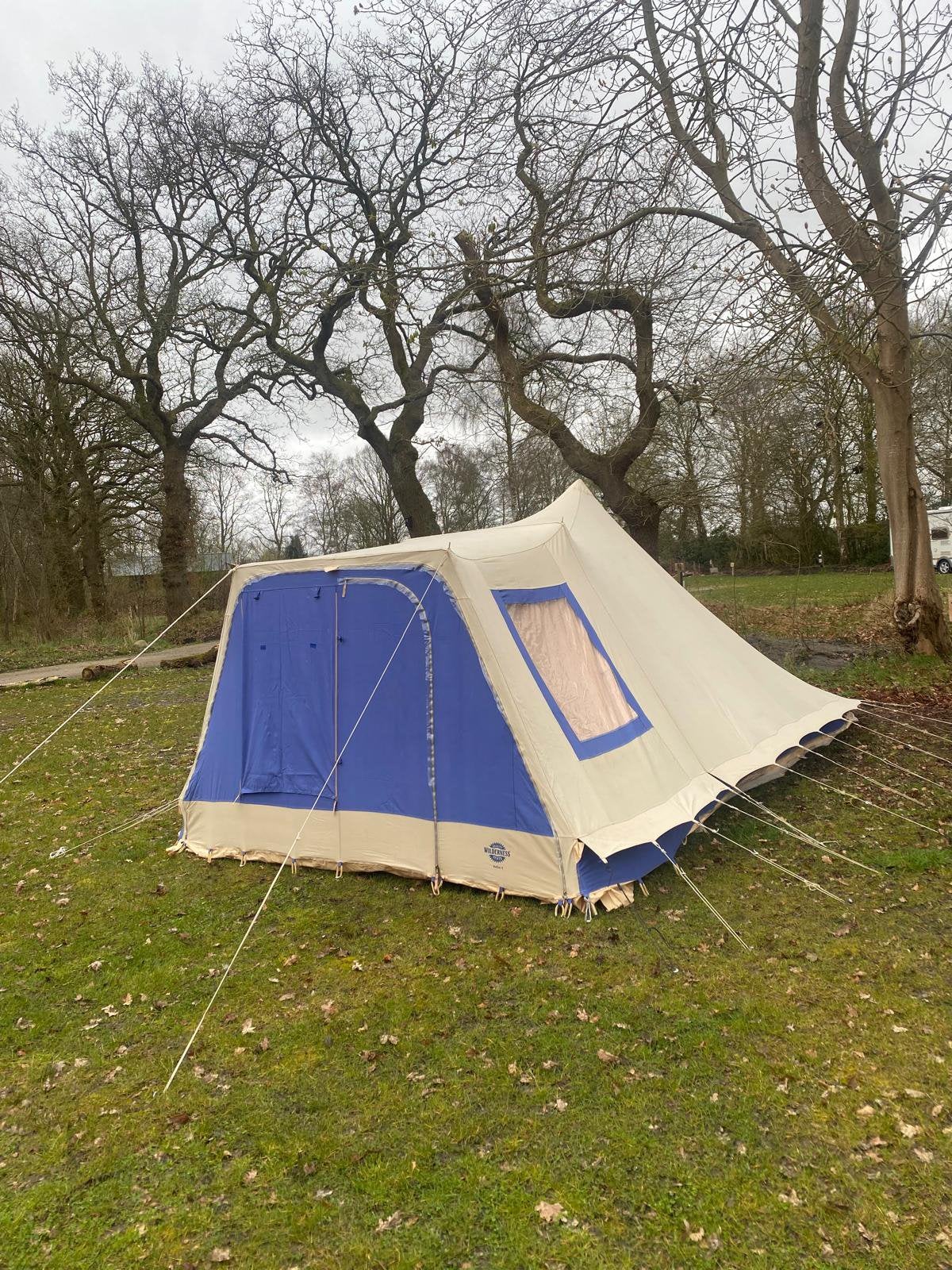 Dallas4  vrijbuiter wildernis tent pyramide tent, Caravans en Kamperen, Ophalen, Gebruikt