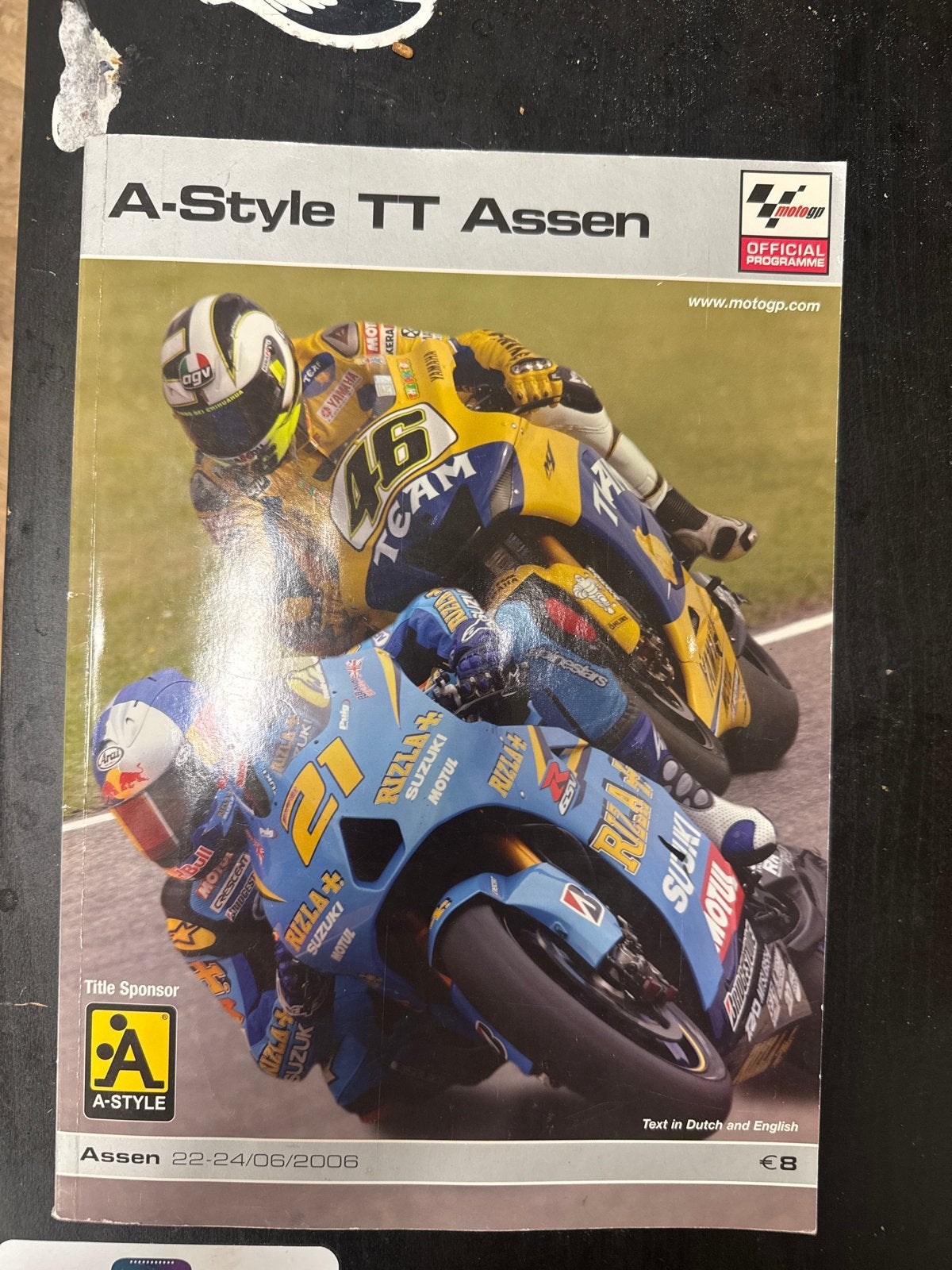 A-Style TT Assen Officieel Programma 2006, Boeken, Tijdschriften en Kranten, Ophalen of Verzenden, Gelezen, Sport en Vrije tijd