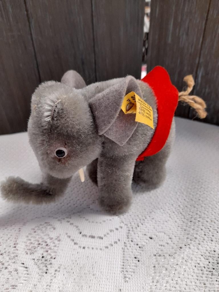 steiff adv 6 olifant, Antiek en Kunst, Antiek | Speelgoed, Ophalen of Verzenden