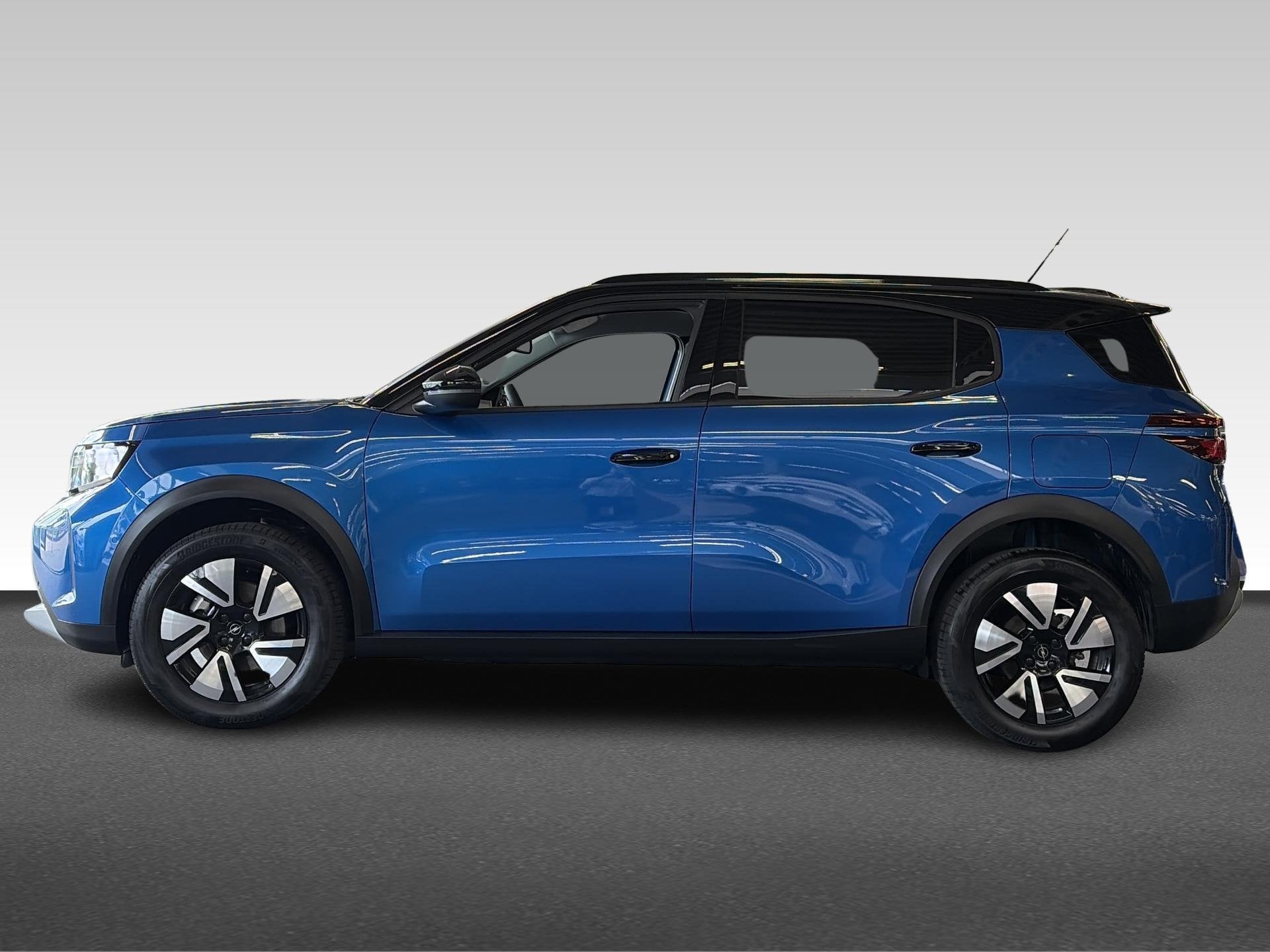 Opel Frontera Electric GS 44 kWh | SoH 95,3%, Stof, Gebruikt, Blauw, Origineel Nederlands