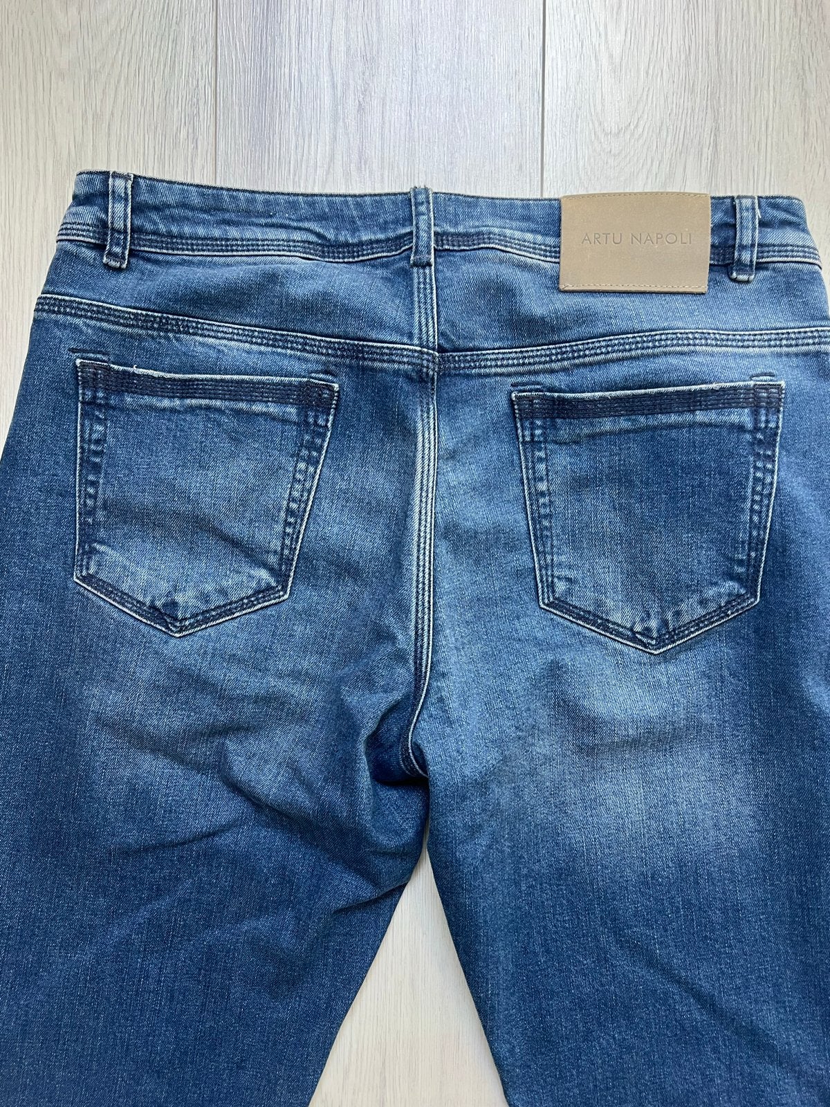 Artu Napoli Jeans - Maat W33 - nieuw, Ophalen of Verzenden, Zo goed als nieuw, Blauw, W33 - W34 (confectie 48/50)