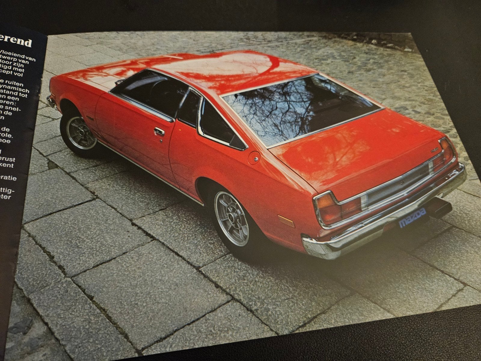 Brochure Mazda RX-5 1976, Boeken, Auto's | Folders en Tijdschriften, Ophalen of Verzenden, Zo goed als nieuw, Mazda