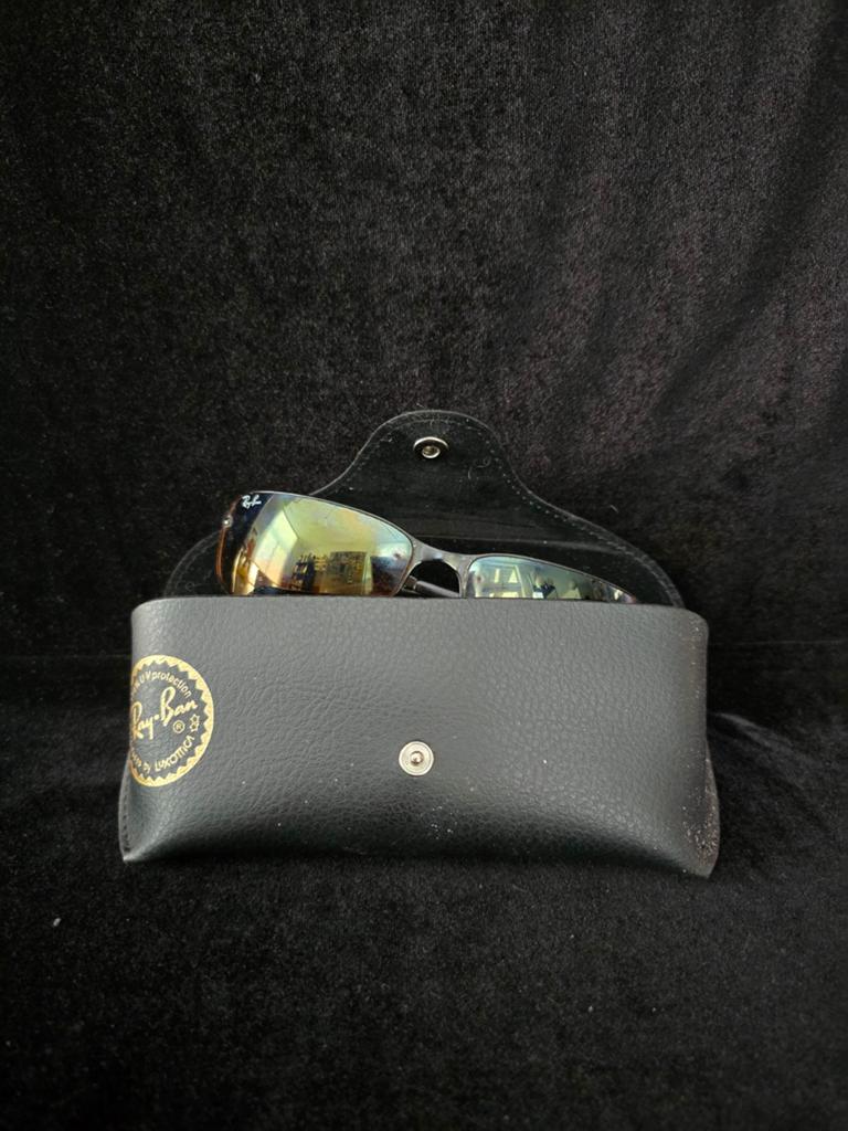 Ray Ban, RB3239, polarized glazen, montuur Gunmetal zwart, Ophalen of Verzenden, Zwart, Ray-Ban