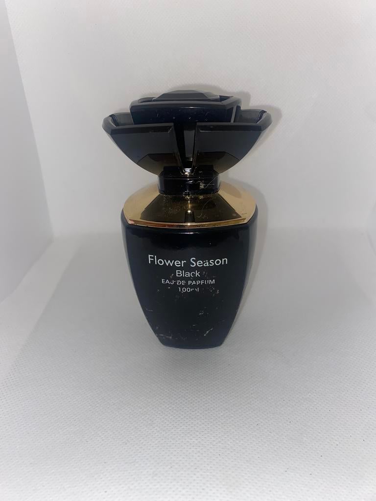 Flower Season Black Eau de Parfum 100ML, Ophalen of Verzenden, Zo goed als nieuw