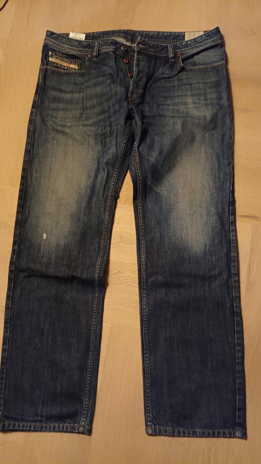 Diesel Larkee Jeans W38 L32 - Heren spijkerbroek, Kleding | Heren, W36 - W38 (confectie 52/54), Diesel, Blauw, Ophalen of Verzenden