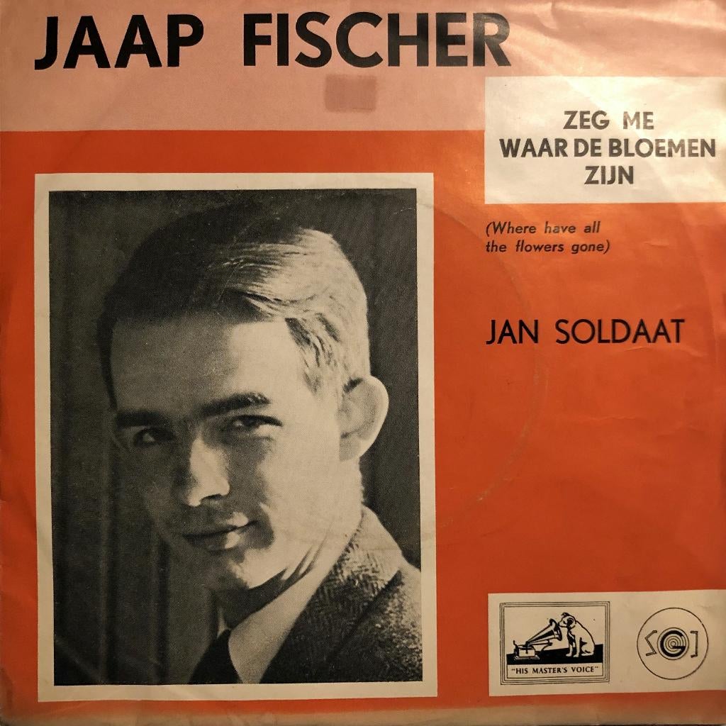 1963       Jaap Fischer       Zeg Me Waar De Bloemen Zijn, Fotohoes, Verzenden, Zo goed als nieuw, Humor en Cabaret