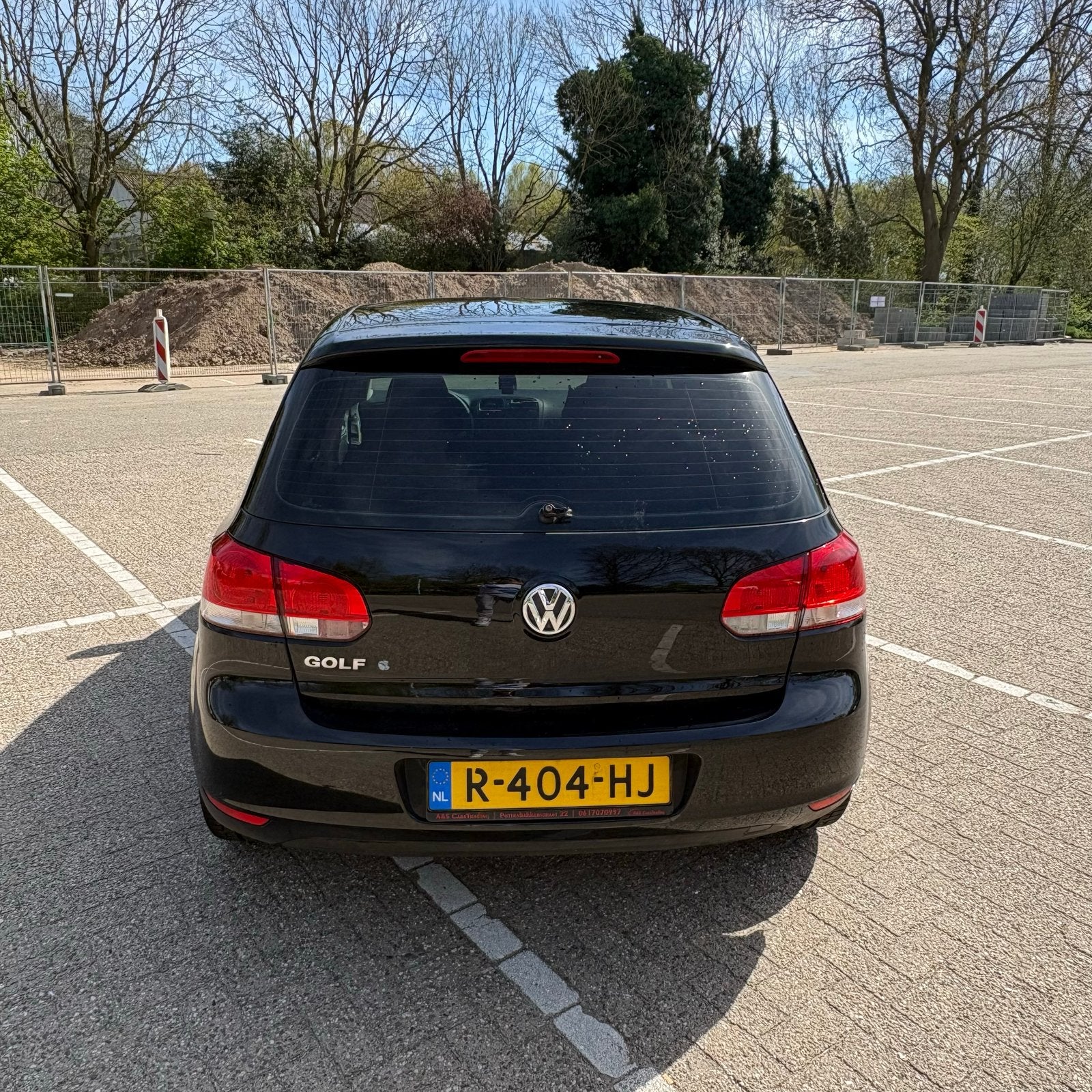Volkswagen Golf 1.4 16V 59KW 5D 2009 Zwart, Auto's, Voorwielaandrijving, 4 cilinders, 1117 kg, Handgeschakeld