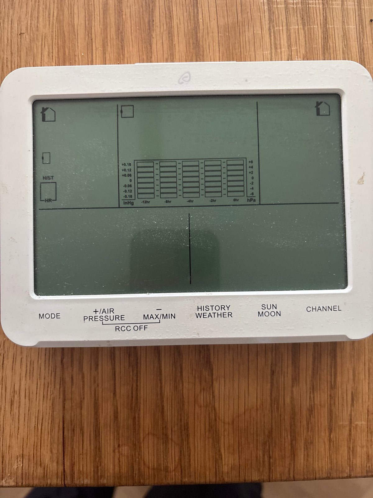 Auriol Weerstation met Barometer en Binnen-/Buitensensor, Audio, Tv en Foto, Weerstations en Barometers, Ophalen of Verzenden