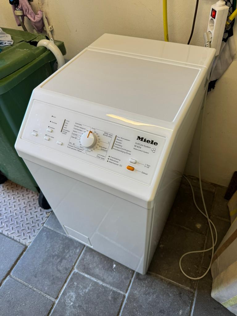 Smalle Wasmachine Miele | Werkt Goed | Schoon, Ophalen, 4 tot 6 kg, Bovenlader, 85 tot 90 cm