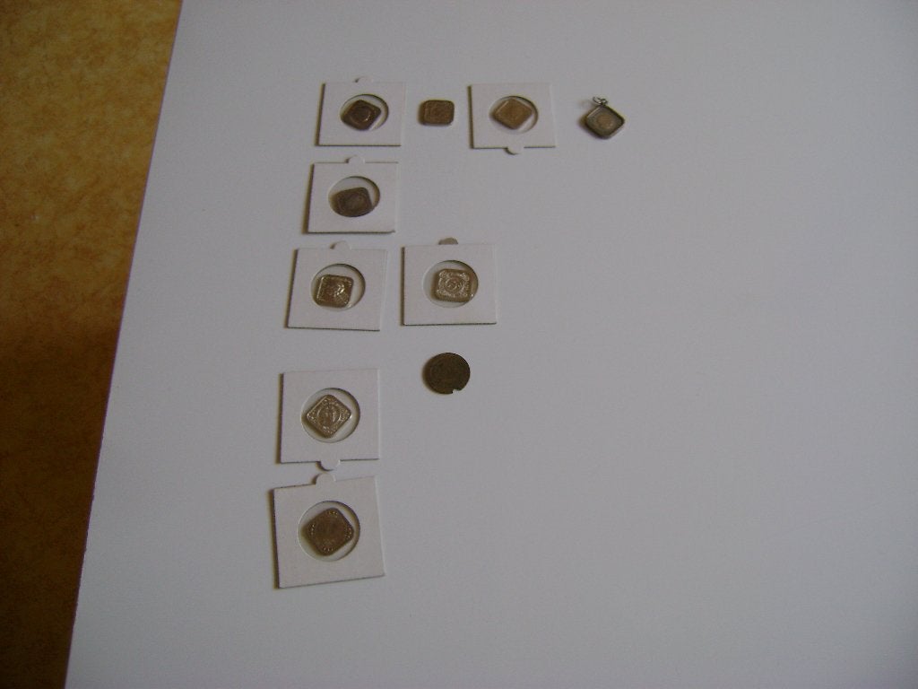 10munten vanwilhelmina munt en hanger 2wilhelmina/juliana 80, Setje, Koningin Beatrix, Zilver, Overige waardes