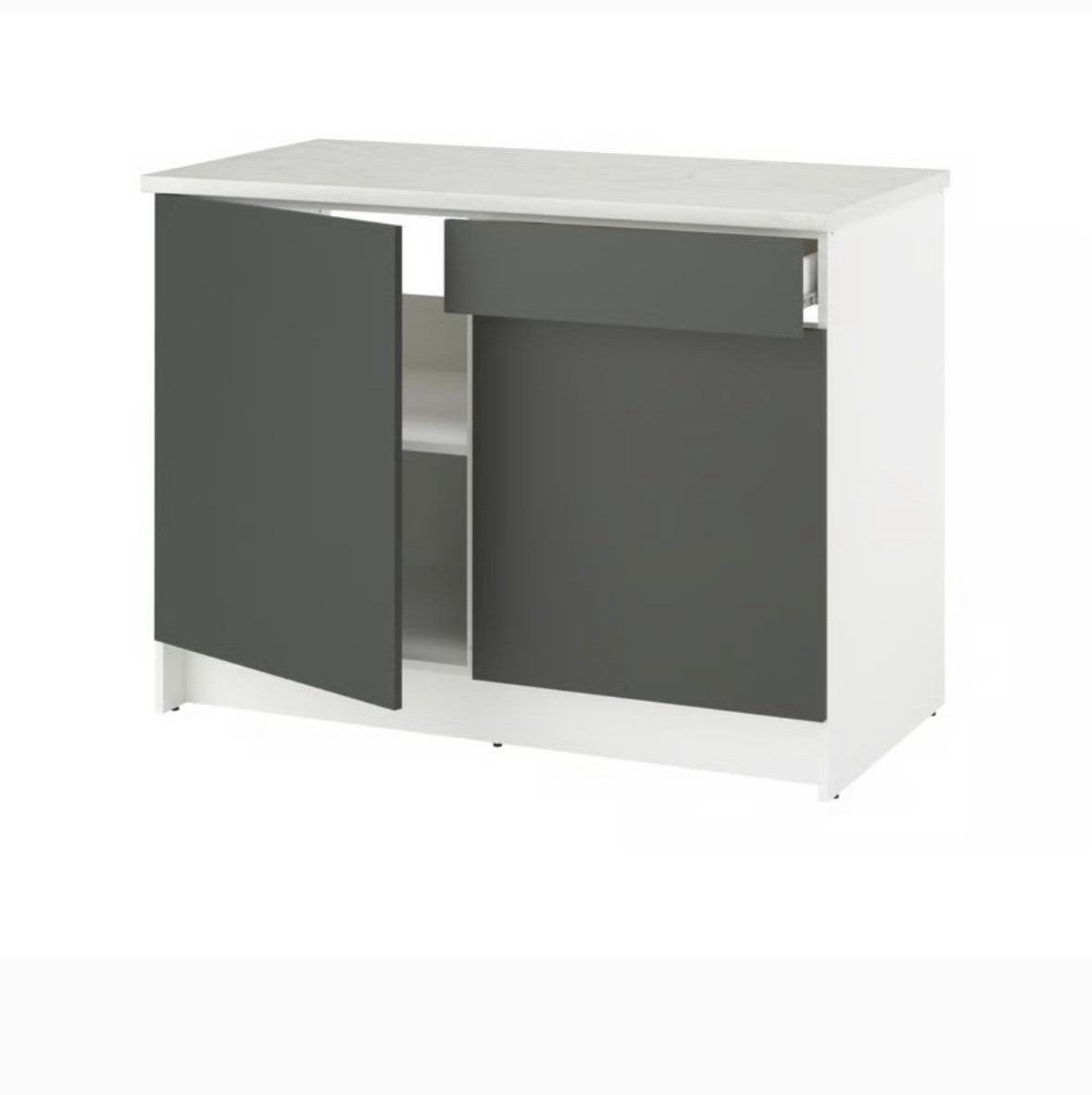 Knoxhult Ikea, Ophalen, 100 tot 150 cm, Wit, Nieuw