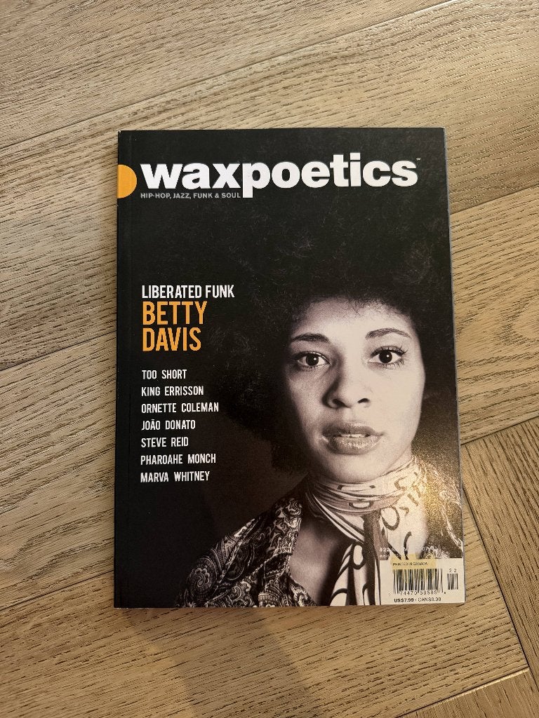 WaxPoetics 22 Hip-Hop Jazz Funk Soul Betty Davis Too Short, Ophalen of Verzenden, Artiest