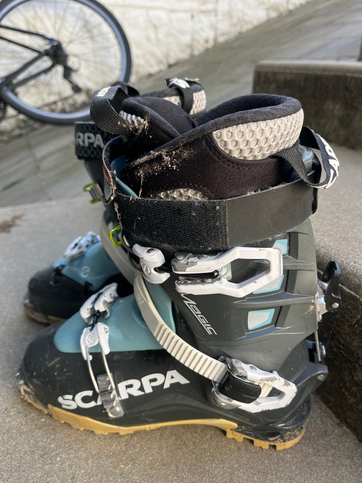 Scarpa toerskischoenen, maat 24.5, Sport en Fitness, Overige merken, Gebruikt, Schoenen, Ophalen of Verzenden