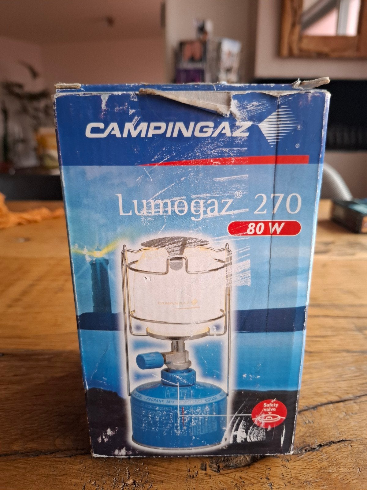 Lumogaz lamp  270 met extra kousje, Ophalen of Verzenden, Gebruikt