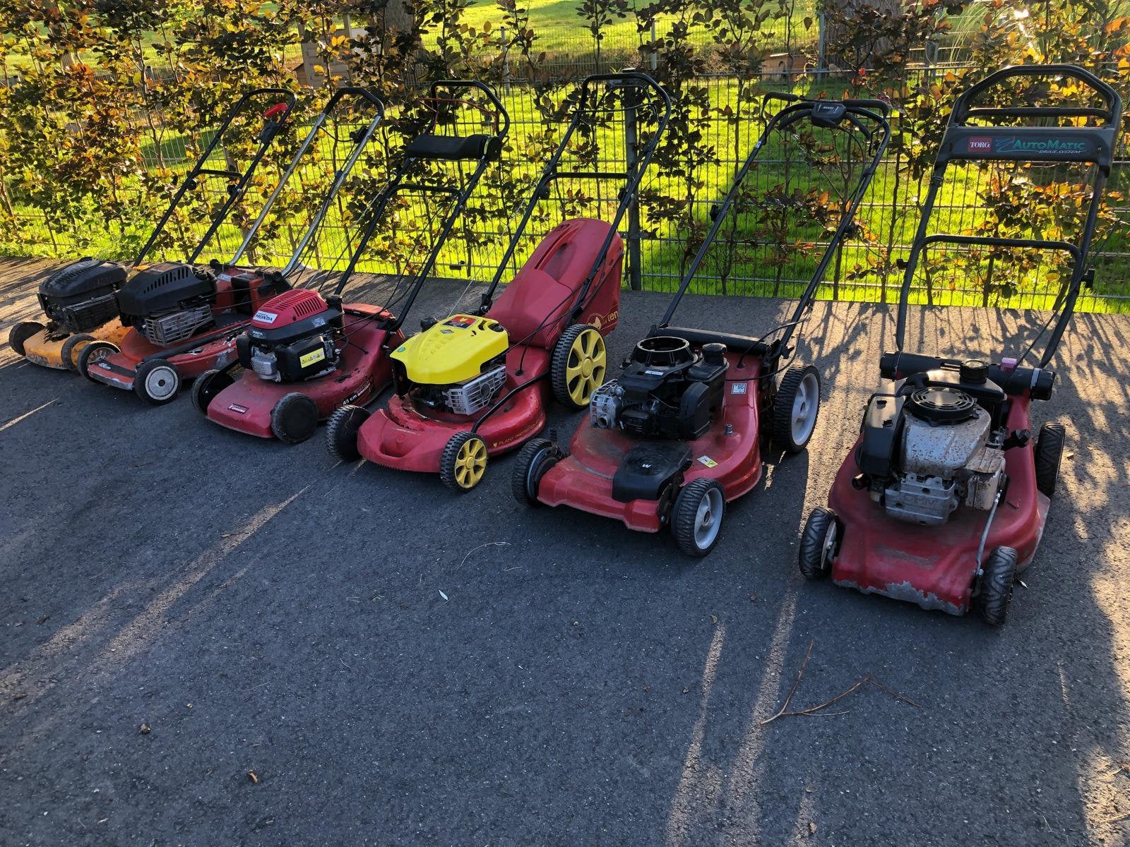 Grasmaaiers, Tuin en Terras, Grasmaaiers, Ophalen, Cirkelmaaier, Gebruikt, Benzine-grasmaaier