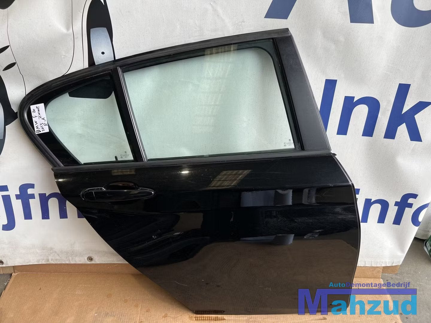 BMW 1 SERIE F20 zwart rechts achter deur portier 2011-2019, Petuelring 130
80788  Munich, DE, Gebruikt, Deur, Info@bmw.de