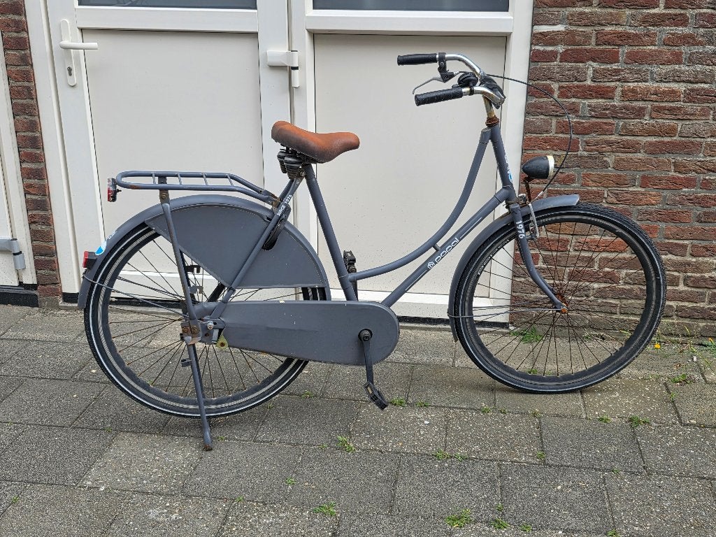 Popal Omafiets 28 inch, Ophalen, Terugtraprem, Handrem, Popal