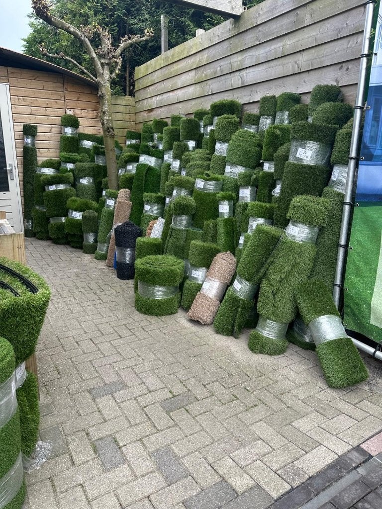 Kunstgras uitverkoophoek! Veel afmetingen met veel korting!, Tuin en Terras, Ophalen of Verzenden, Nieuw, 20 m² of meer, Kunstgras