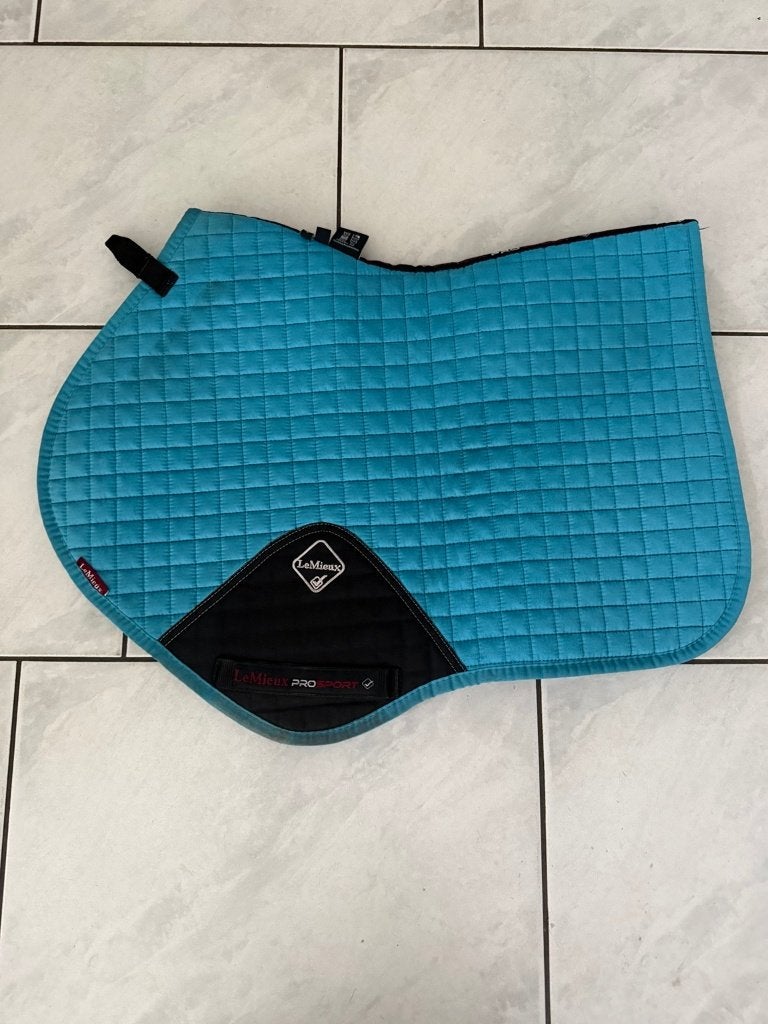 LeMieux ProSport CC zadeldekje, Full (L), Ophalen of Verzenden, Zo goed als nieuw, Blauw