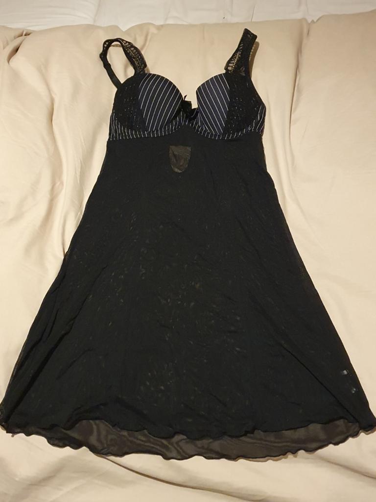 Hunkemöller Bodique Babydoll Lingerie Maat S, Hunkemöller, Ophalen of Verzenden, Zwart, Body of Korset