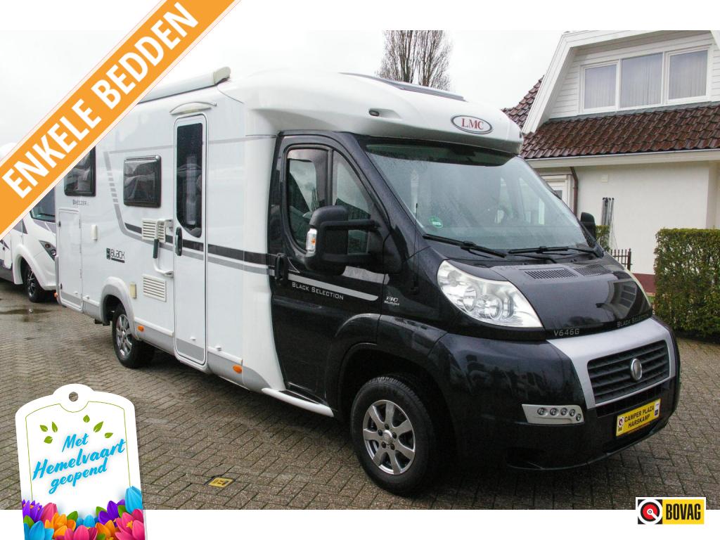 LMC Breezer V646 G Black Edition, Enkele bedden, XXL Garage, Caravans en Kamperen, Campers, Ringverwarming, Fiat, Tot en met 2
