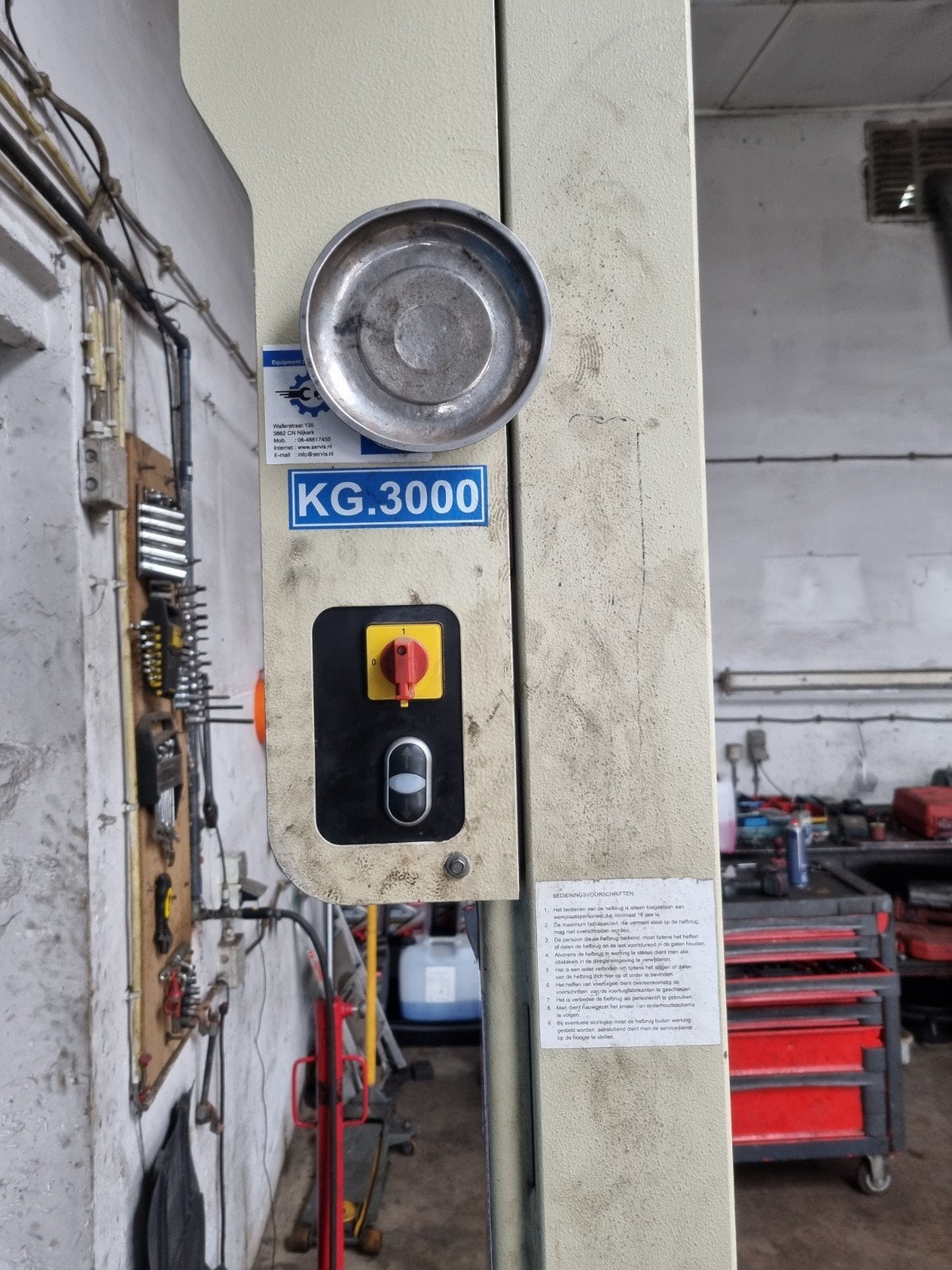 Consul 2 Kolomshefbrug 3000kg - Goed onderhouden, Auto diversen, Autogereedschap, Ophalen of Verzenden