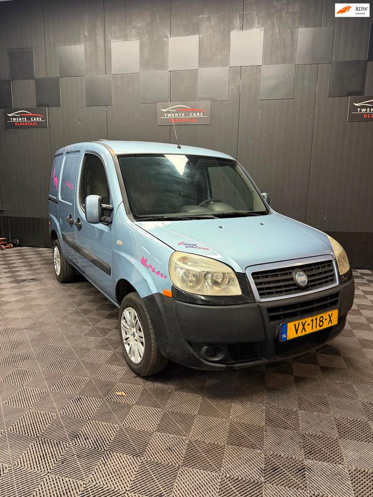 Fiat DOBLO CARGO | Grijs Kenteken | Emissievrij | Nieuwe APK, Auto's, Bestelauto's, Bedrijf, Te koop, Bluetooth, Centrale vergrendeling