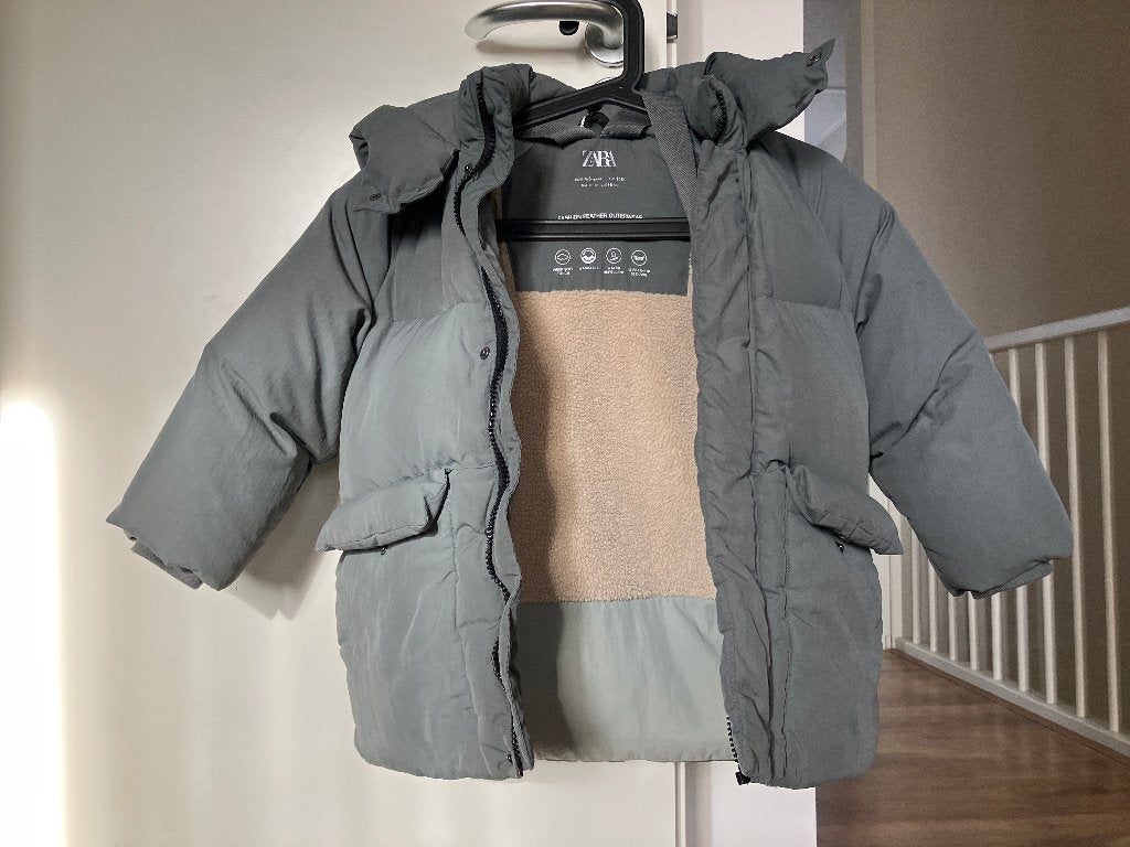 Zara jas mt 110, Jongen of Meisje, Ophalen of Verzenden, Zo goed als nieuw, Jas