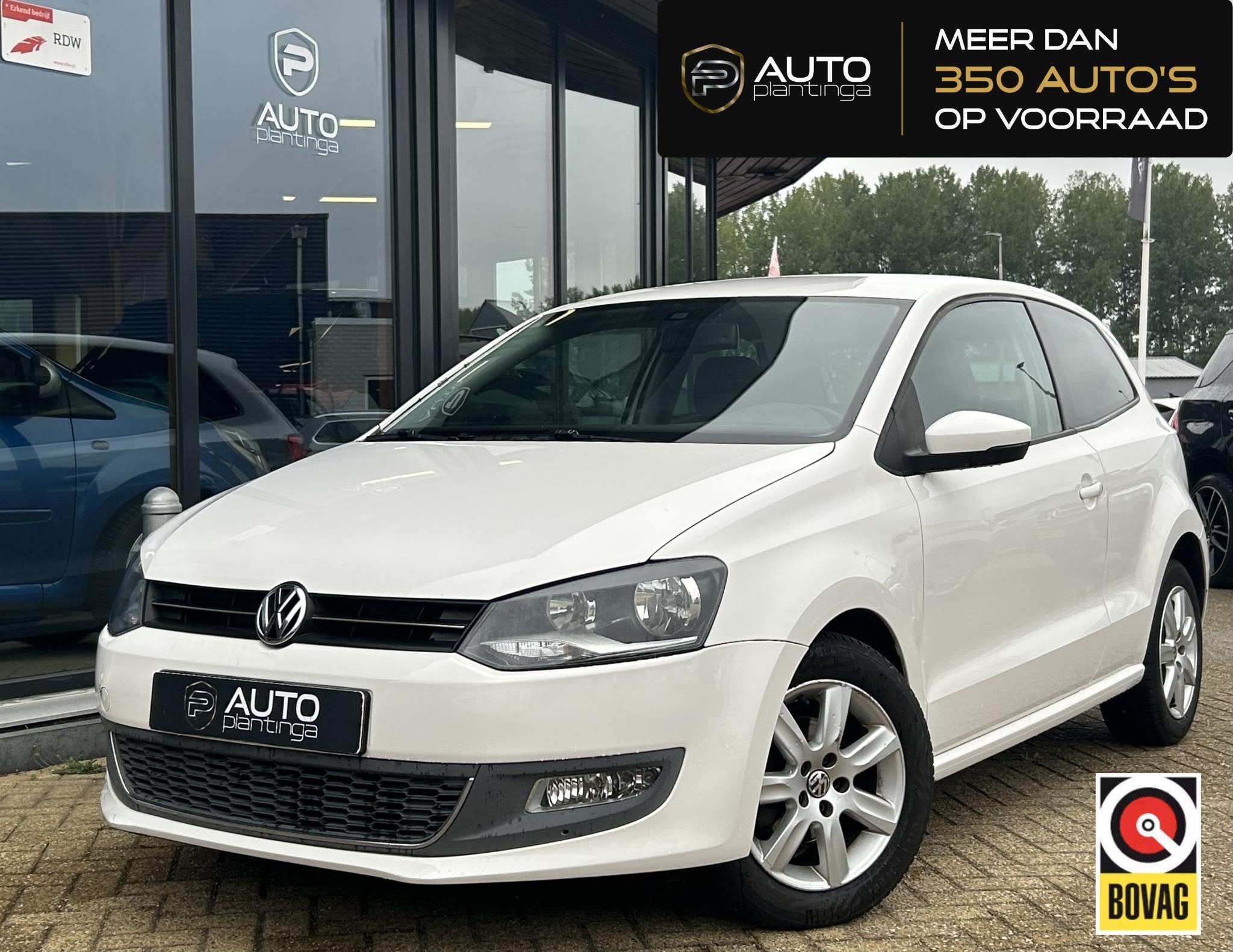 Volkswagen Polo 1.4-16V Highline 86PK | Navigatie | Airco |, Voorwielaandrijving, Zwart, 4 cilinders, Wit