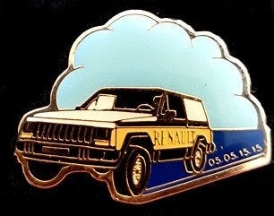 Renault Jeep 05-15 pin, Verzenden, Nieuw, Transport, Speldje of Pin