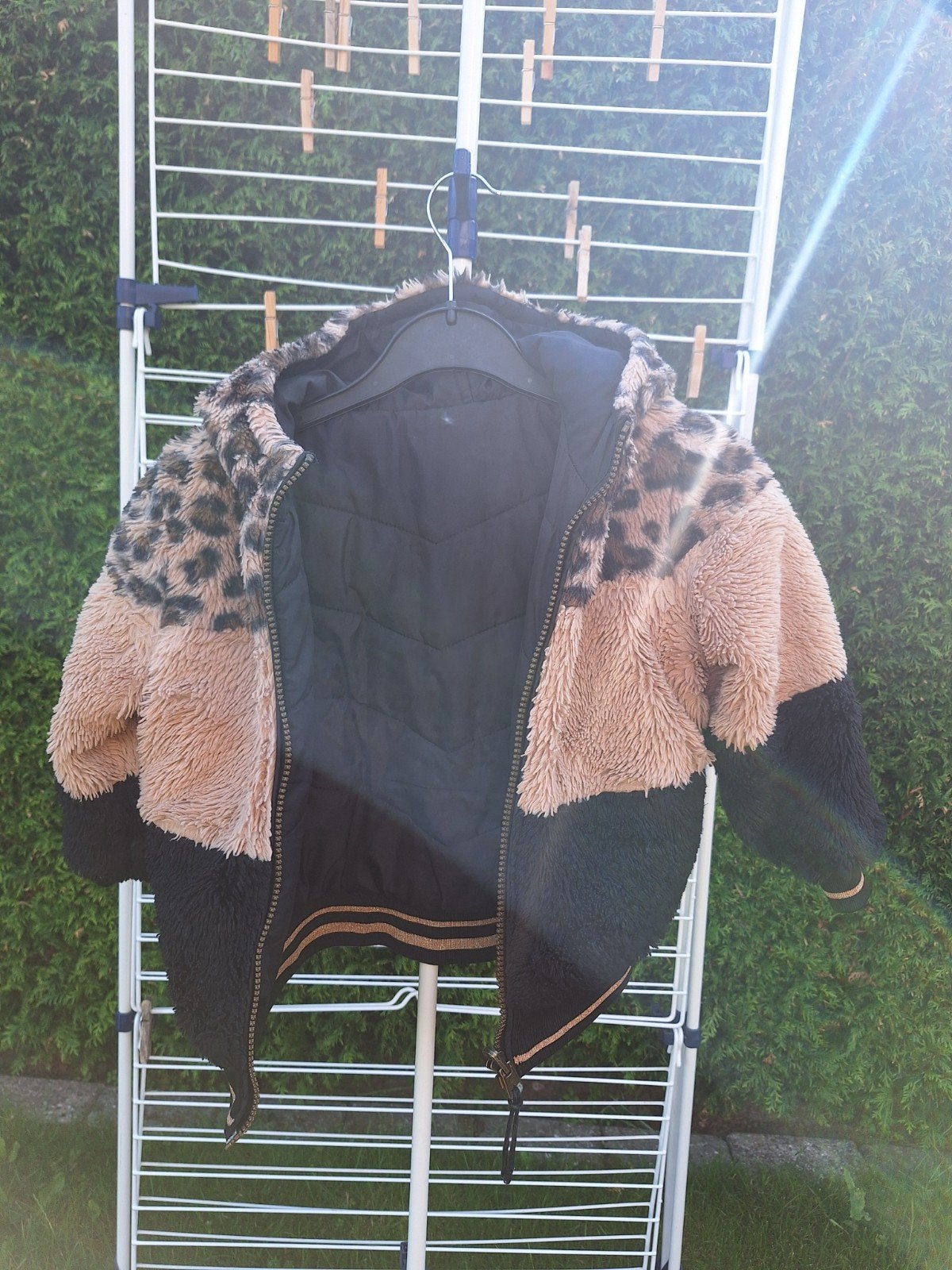 WE Winterjas meisje 110/116, Ophalen, Gebruikt, Meisje, Jas