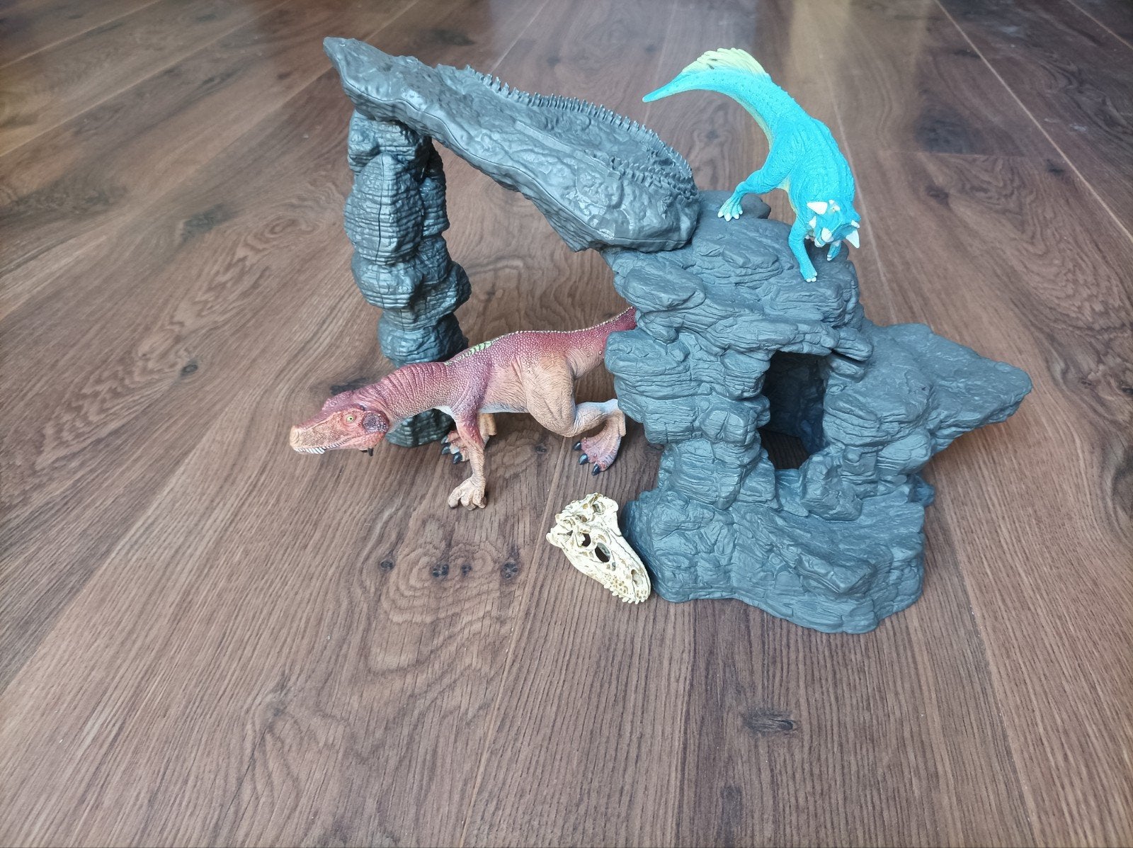 Schleich 41461 Grot met Dino's, Ophalen of Verzenden, Zo goed als nieuw