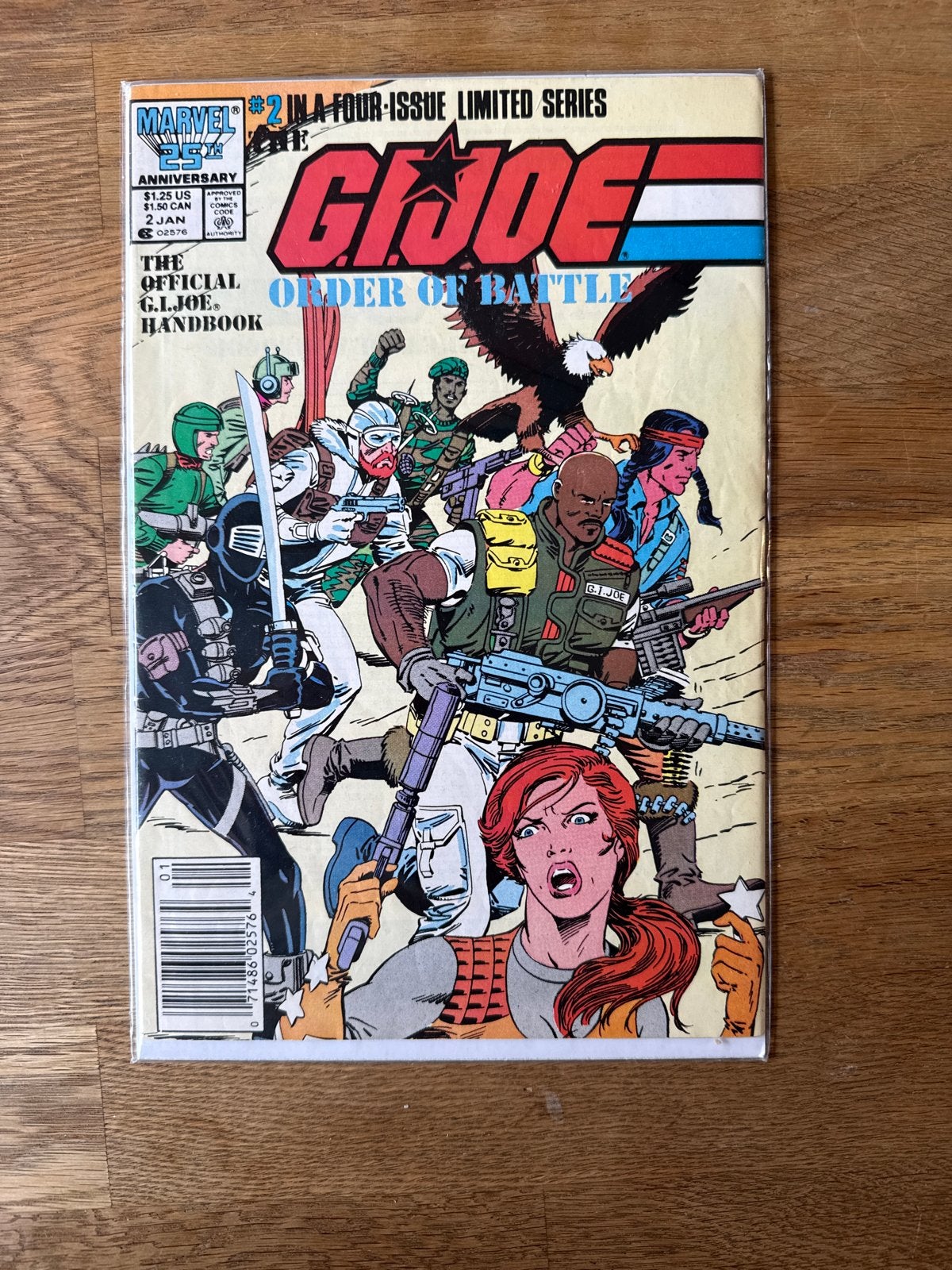 G.I. Joe: Order of Battle #2 (Marvel Comics, 1987), Boeken, Eén comic, Ophalen of Verzenden, Zo goed als nieuw, Amerika