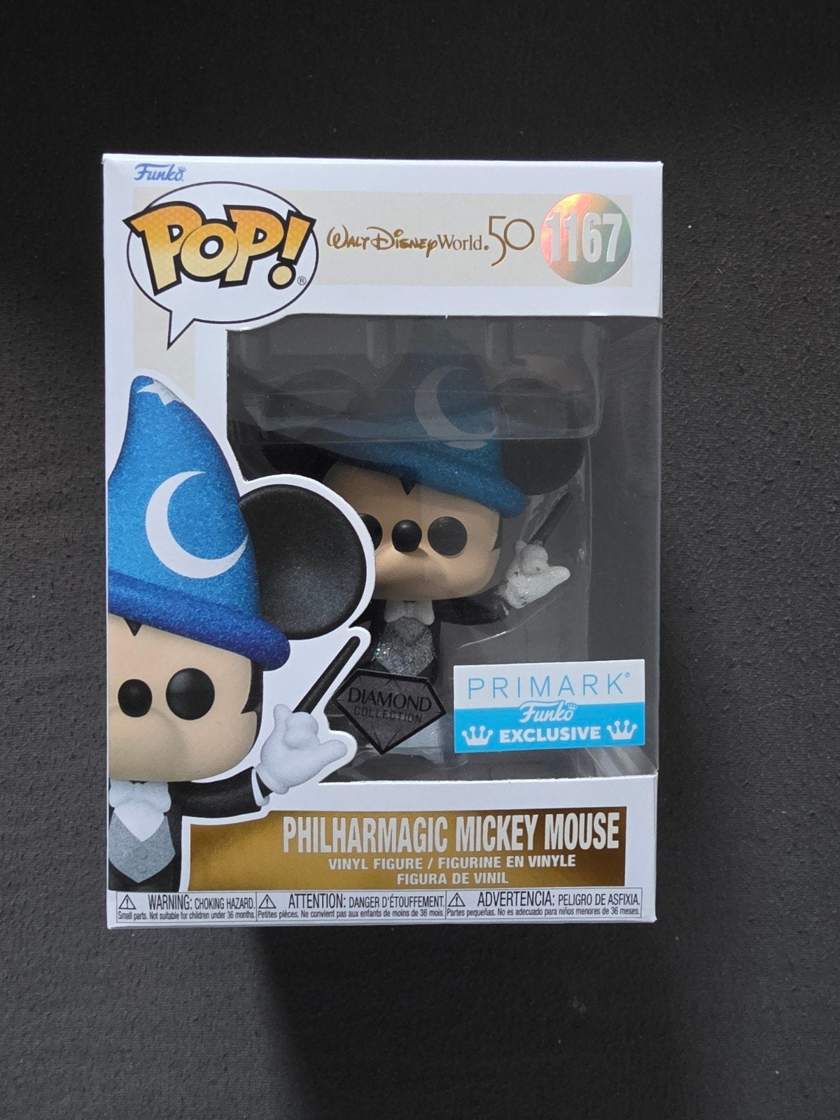 Funko Pop! Philharmagic Mickey Mouse Disney 50th Primark, Ophalen of Verzenden, Zo goed als nieuw
