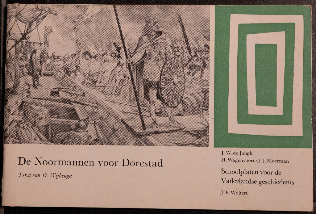 Schoolplaat boekje – De Noormannen voor Dorestad, Ophalen of Verzenden, Natuur en Biologie