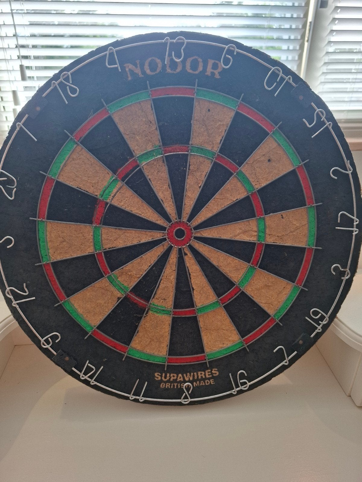 Nodor Supawires dartbord - Gebruikt, Ophalen of Verzenden