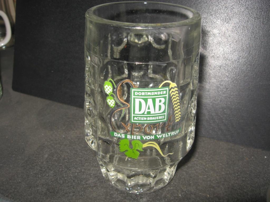 DAB export bierpul 0,25l ..... pul #2.4, Ophalen of Verzenden, Zo goed als nieuw, Pul(len), Overige merken