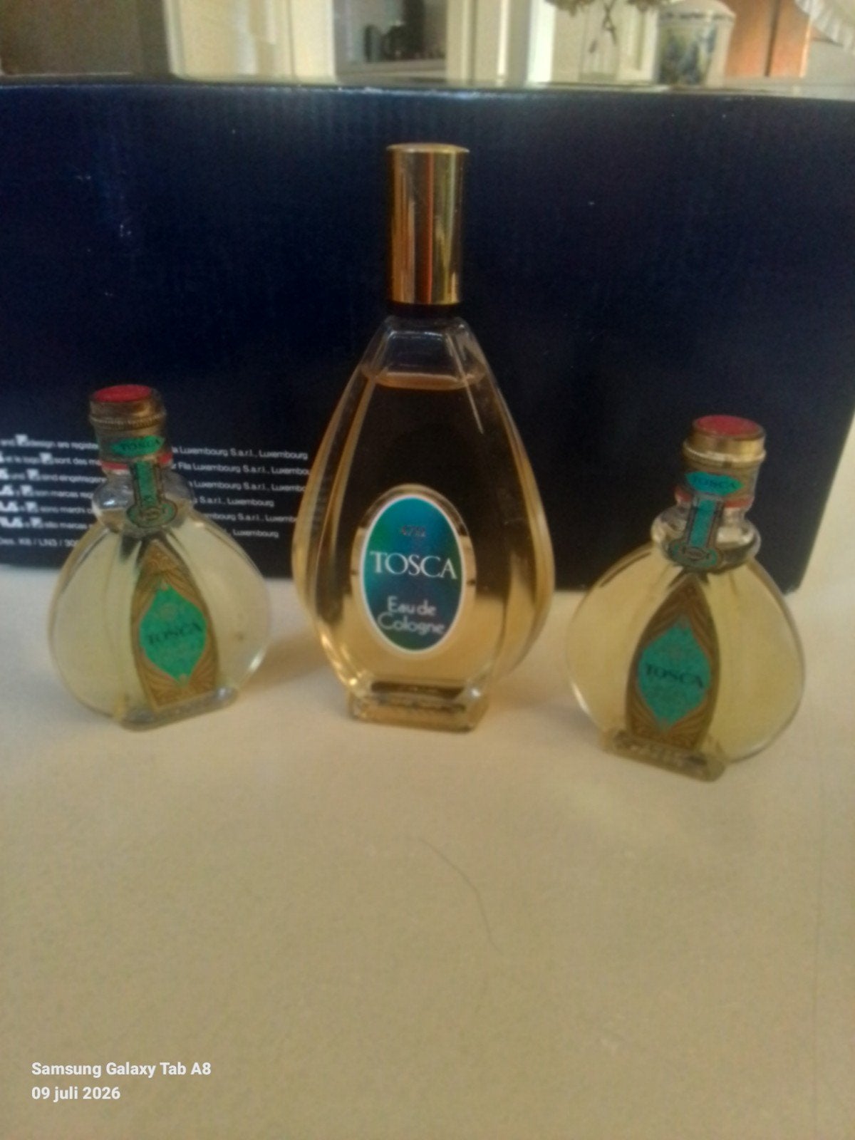 3 nieuwe flesjes Eau de Cologne 90 ml en 25 ml., Verzamelen, Parfumverzamelingen, Ophalen of Verzenden, Miniatuur