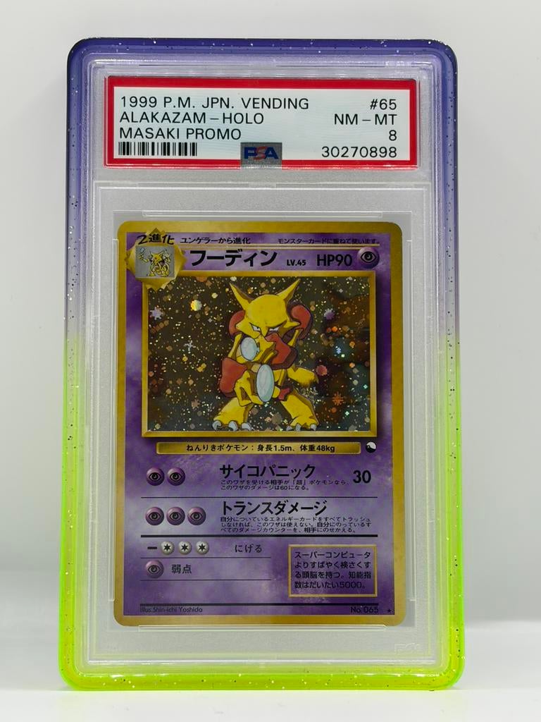 Alakazam 65 psa 8, Ophalen of Verzenden, Zo goed als nieuw