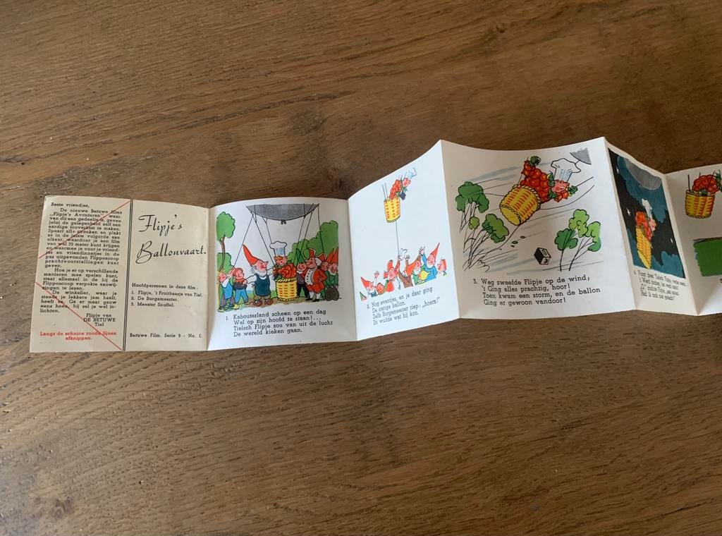 Harmonica boekje van Flipje uit Tiel, Ophalen of Verzenden, Overige figuren, Zo goed als nieuw, Overige typen
