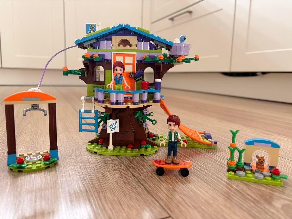Lego Friends 41335 Boomhut met kabelbaan - Compleet, Kinderen en Baby's, Speelgoed | Duplo en Lego, Lego, Friends, Ophalen of Verzenden