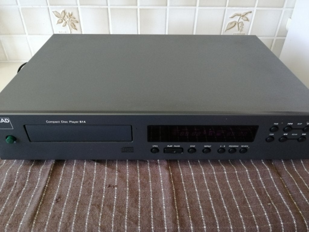 NAD 514 cd speler Sony kss loopwerk digi out nad 514 defect, Ophalen of Verzenden, Gebruikt, Sony