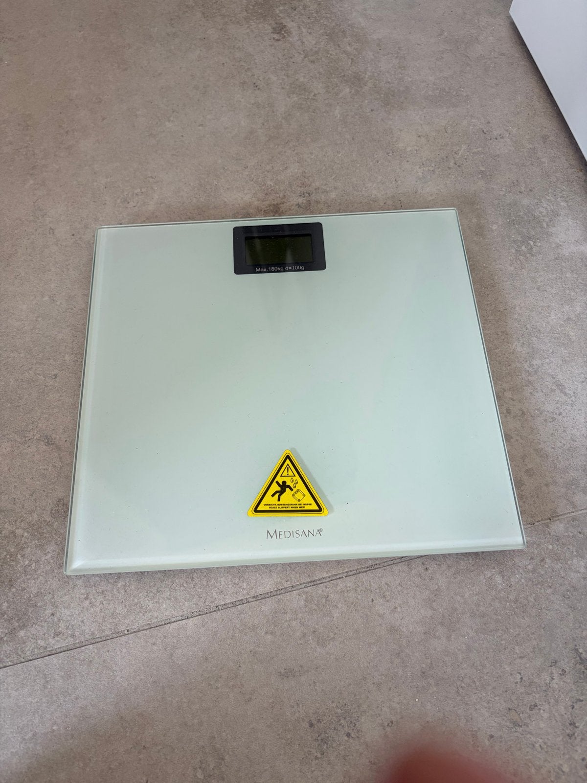 Medisana Personenweegschaal - Zo goed als nieuw, Witgoed en Apparatuur, Weegschalen, Ophalen, 1 tot 500 gram, 100 kg of meer, Personenweegschaal